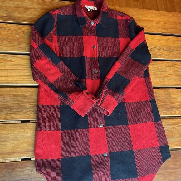 BB Dakota oversized plaid jacket - Picture 2 of 2